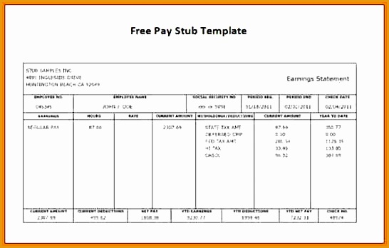 free printable paycheck stubs348546
