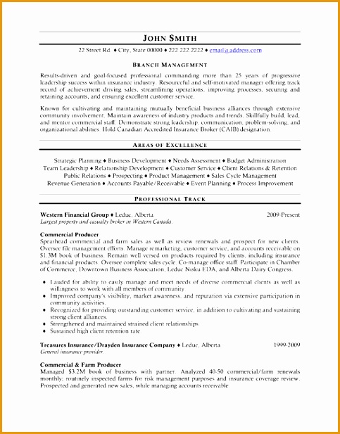 insurance resume samples617483