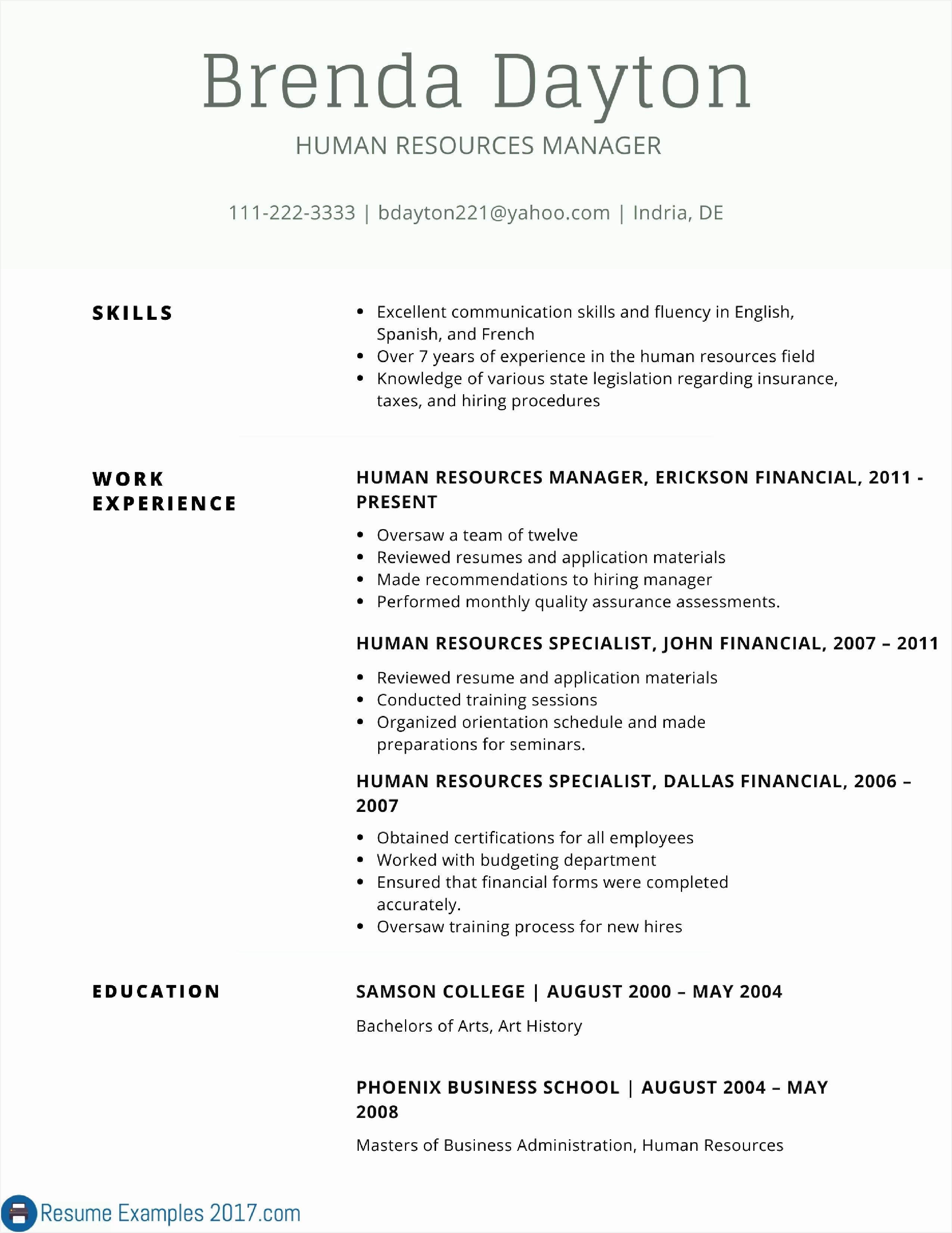 New Resume Sample Best Resume Cover Luxury formatted Resume 0d33002550