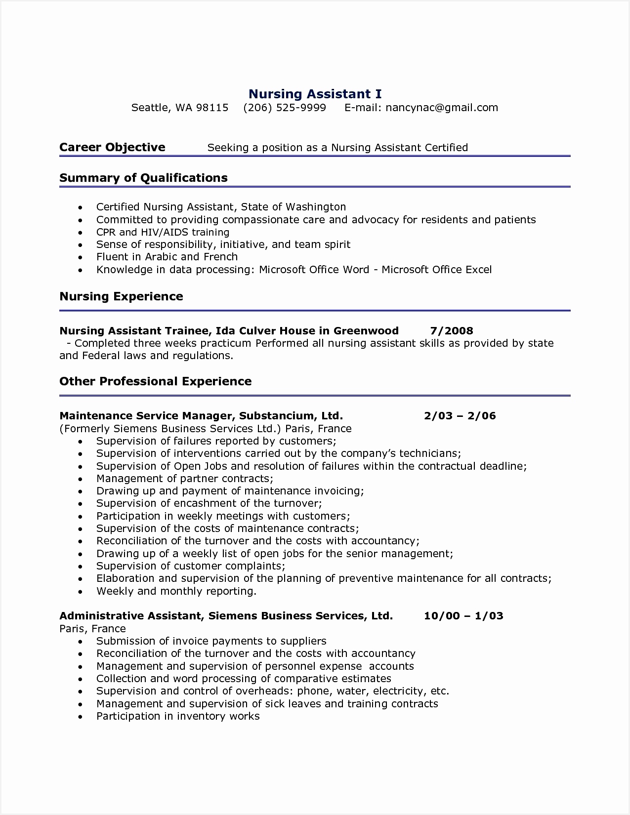 Awesome Resume Examples for Sales 12 Beautiful Resume format for Nursing Sample Resume format Unique16501275