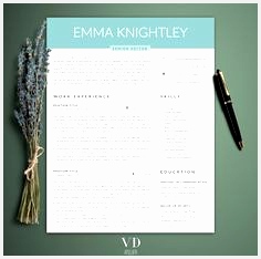 Professional Resume Template 5 Pages Modern Resume Template for Word Feminine Resume Teacher Resume Assistant Resume Pinterest234236