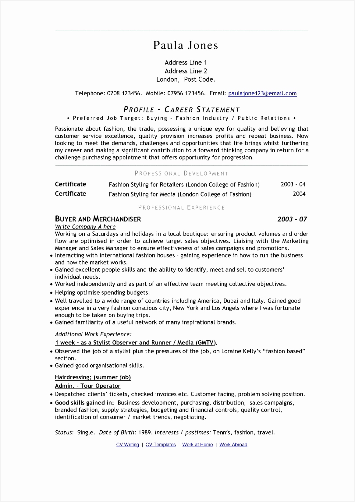 Sample Resume for Teachers16481165