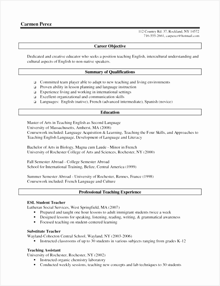 Example Resume For Graduate School Recent Grad School Resume New Unique Examples Resumes Ecologist Resume 962743gkhqw