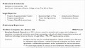 5 In House attorney Sample Resume