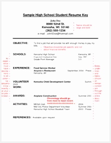 Resume Examples For High School Students examples resume ResumeExamples school students 286221rugnq