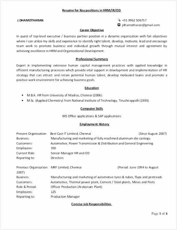 Unique Objective Example hhaD Objective Example Awesome Resume Objective Example Awesome Cover Letter for Resumes Resume 7765993kxfy