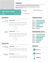 Green Resume Template