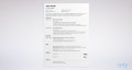 How To Fill Out A Resume Template