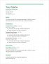 Ats Resume Template Google Docs