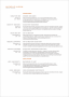 Libreoffice Resume Template