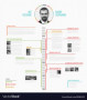 Timeline Resume Template