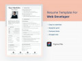 Web Developer Resume Template