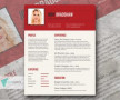 Red Resume Template