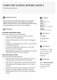 Computer Science Resume Template
