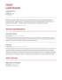 Free Job Resume Templates