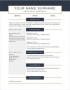 Simple Resume Template Free