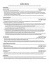 Investment Bank Resume Template