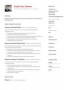 Restaurant Hostess Resume