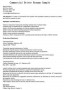 Commercial Driver Resume