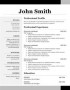 Resume Templates For Open Office