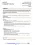 Barback Resume