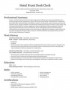 Desk Clerk Resume
