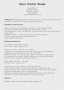 Dance Instructor Resume Sample